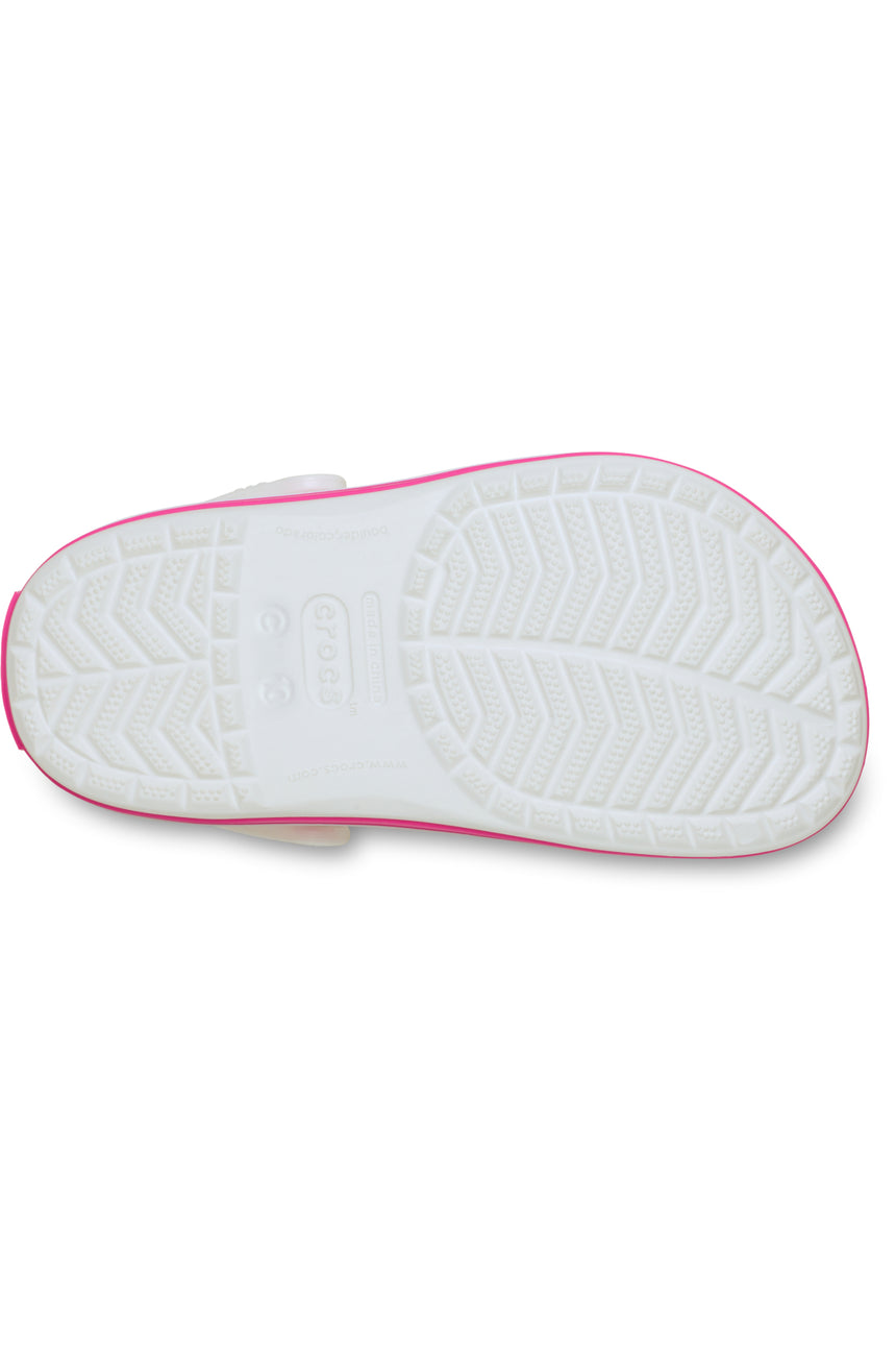 Crocs Kids Crocband Clog T 207005 Unisex Terlik - Beyaz / Pembe