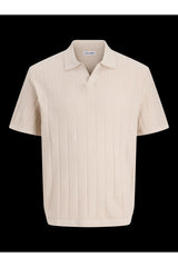 JACK&JONES PULLOVER MALE KNIT OCO100 12288418 - Bej/ Açık Gri