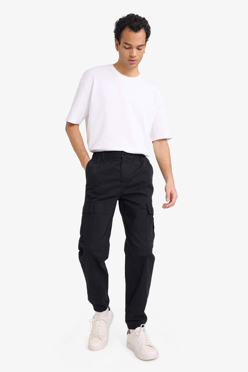 DeFacto C9163AX Erkek Pantolon - Siyah