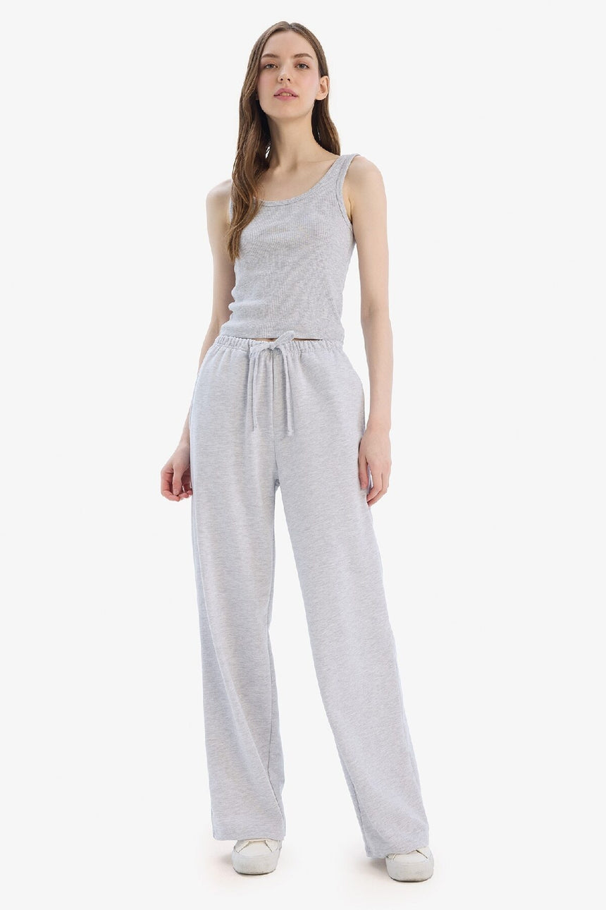 Defacto Kadın Trousers D6667AX - Gri