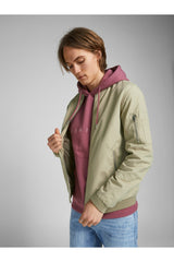 jack&jones jjerush bomber noos 12165203 - Açık Kahverengi