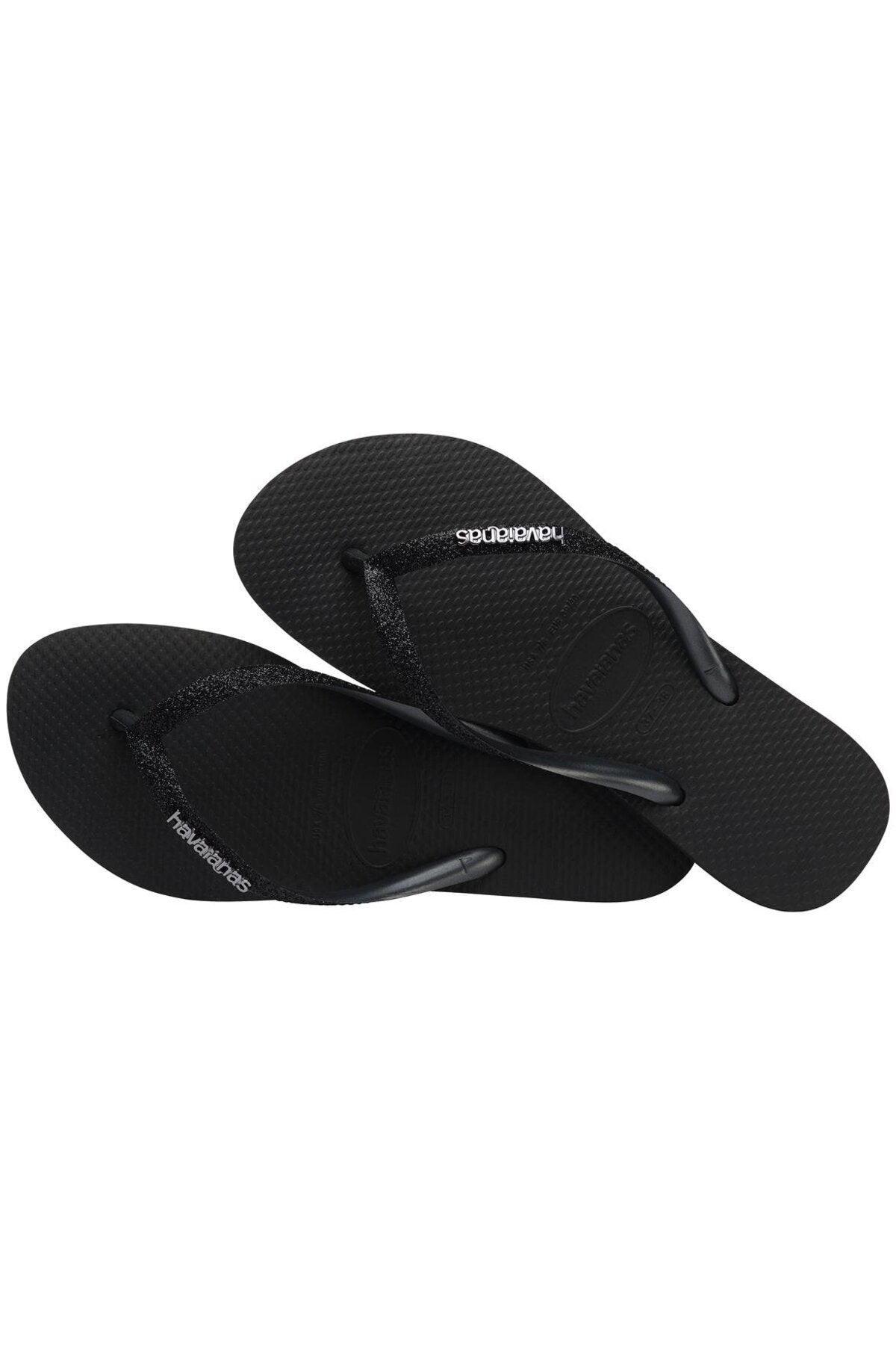 Havaianas Slim Glitter 4146975 Kadın Terlik - Siyah