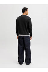 Jack & Jones Bradley Erkek Sweatshirt 12249341 - Siyah