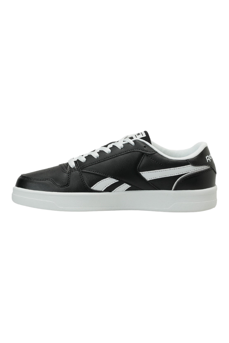 Sporline Reebok Match Prime V2 siyah beyaz PU erkek sneaker, yan profil görünümü
