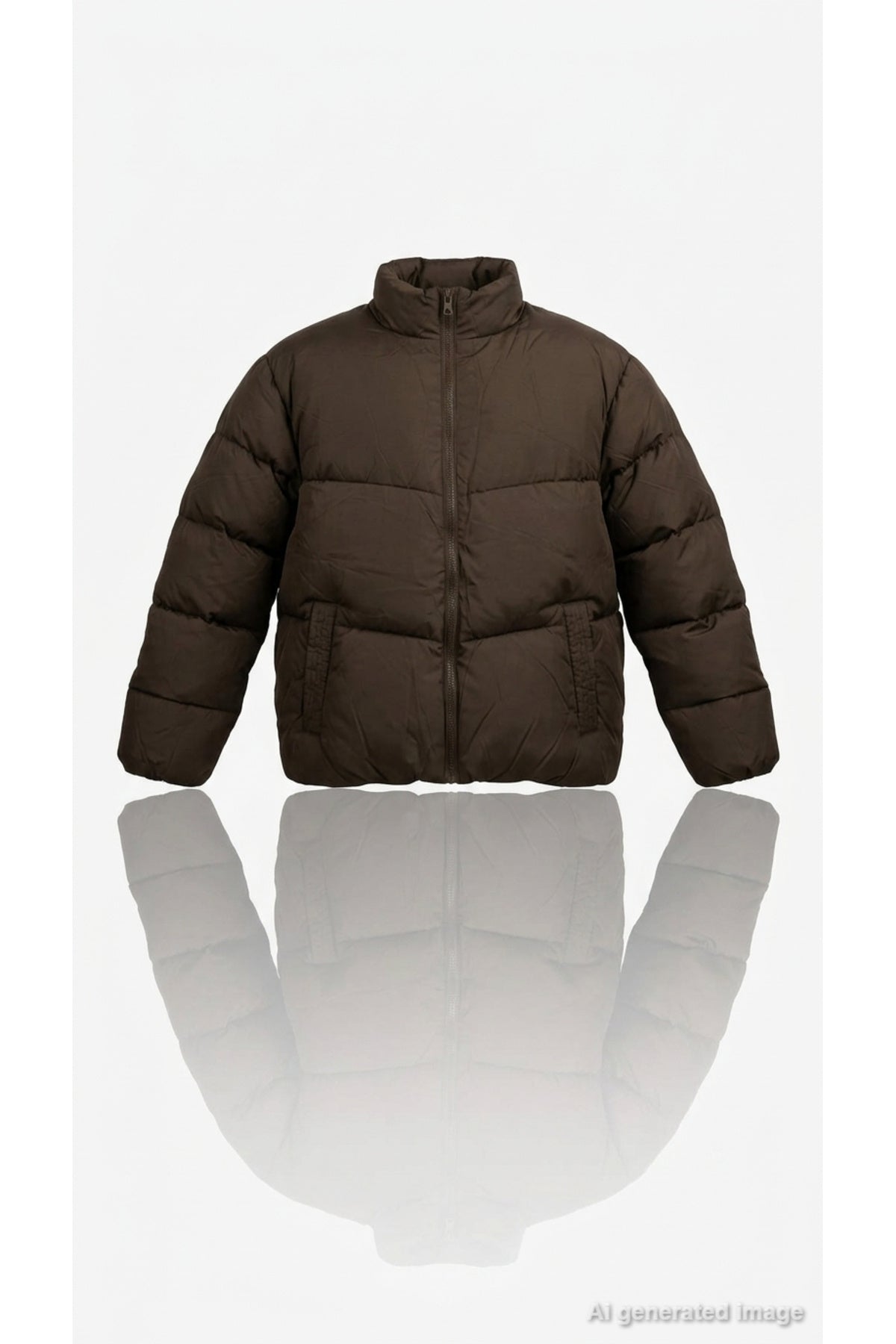Jack & Jones Kids Maeve Kız Çocuk Şişme Mont 12308240 - Kahverengi