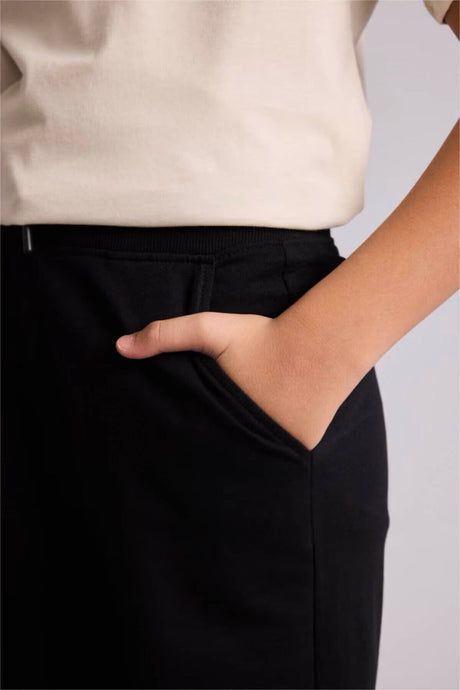 Defacto Çocuk Knitted Bottom B5867A8 - Siyah