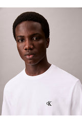 Calvin Klein Erkek SS EASY MONOGRAM TEE LV04RC275G - Beyaz