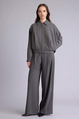 DeFacto H0097AX Kadın Blazer Ceket - Antrasit