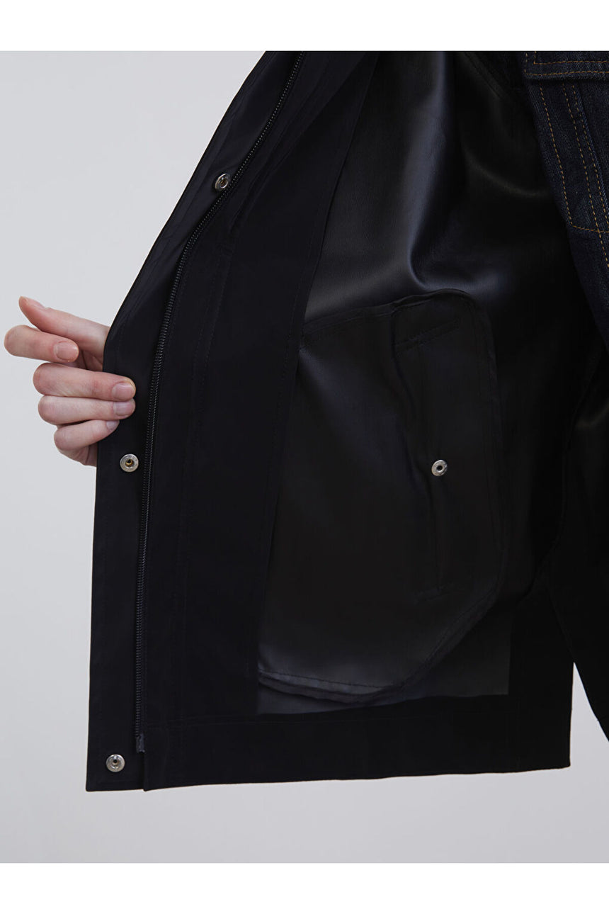 LCW S6IJ05C8 Kadın Rüzgarlık - Siyah