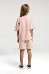 U.S. Polo Assn. Bermuda Takım US2091-4 - Somon
