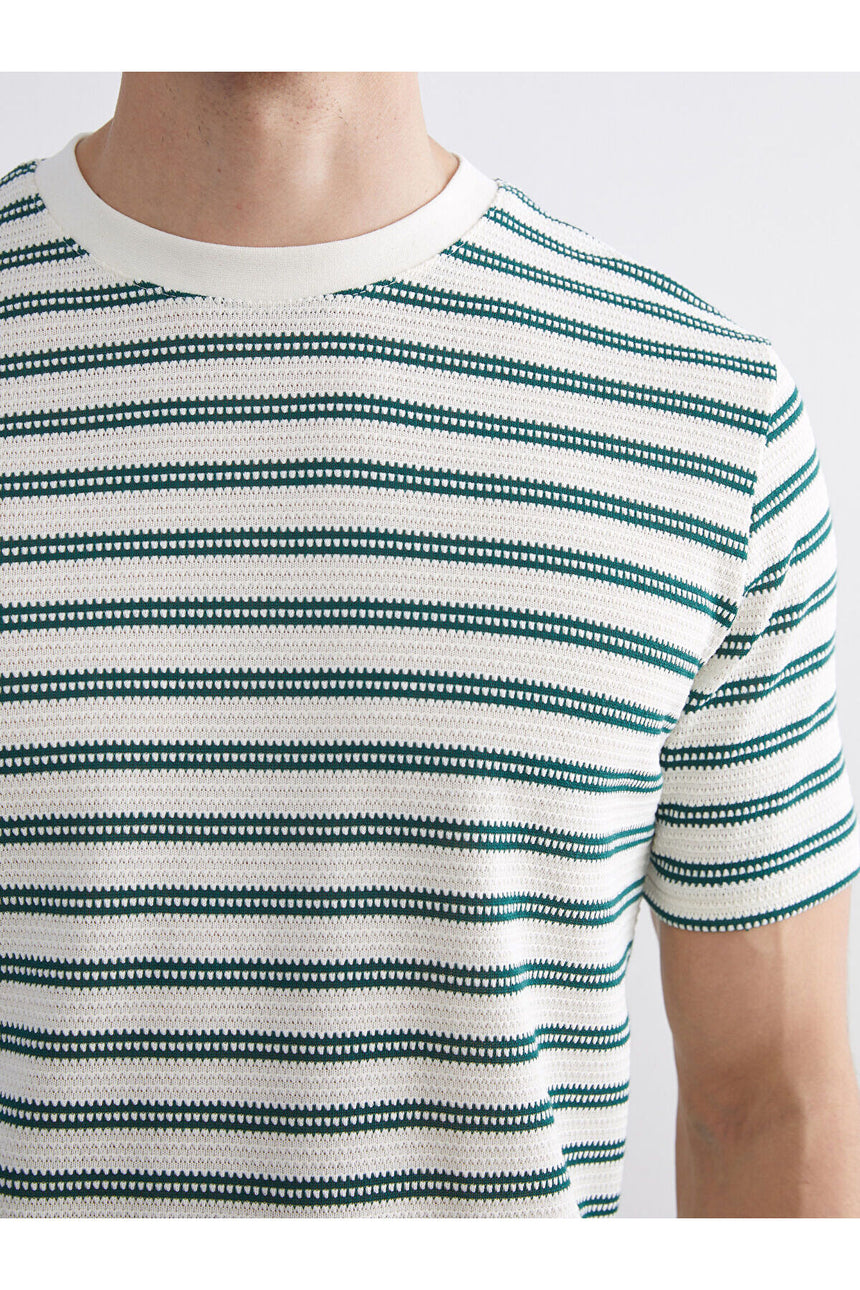 LC Waikiki Erkek Kısa Kollu T-Shirt W5LN95E8 - Yeşil