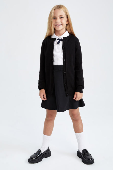 Defacto Çocuk Cardigan N8407A6 - Siyah