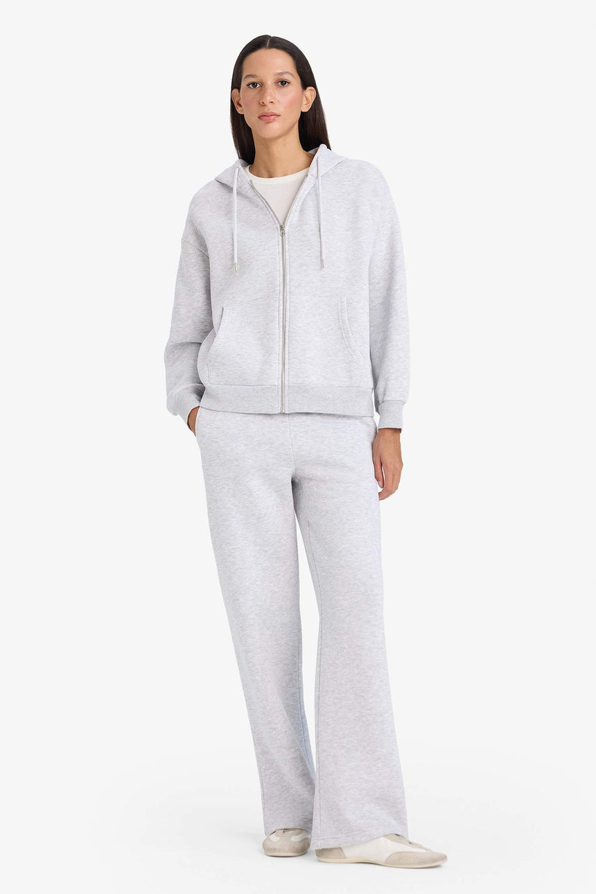 Defacto Kadın Trousers B8571AX - Gri