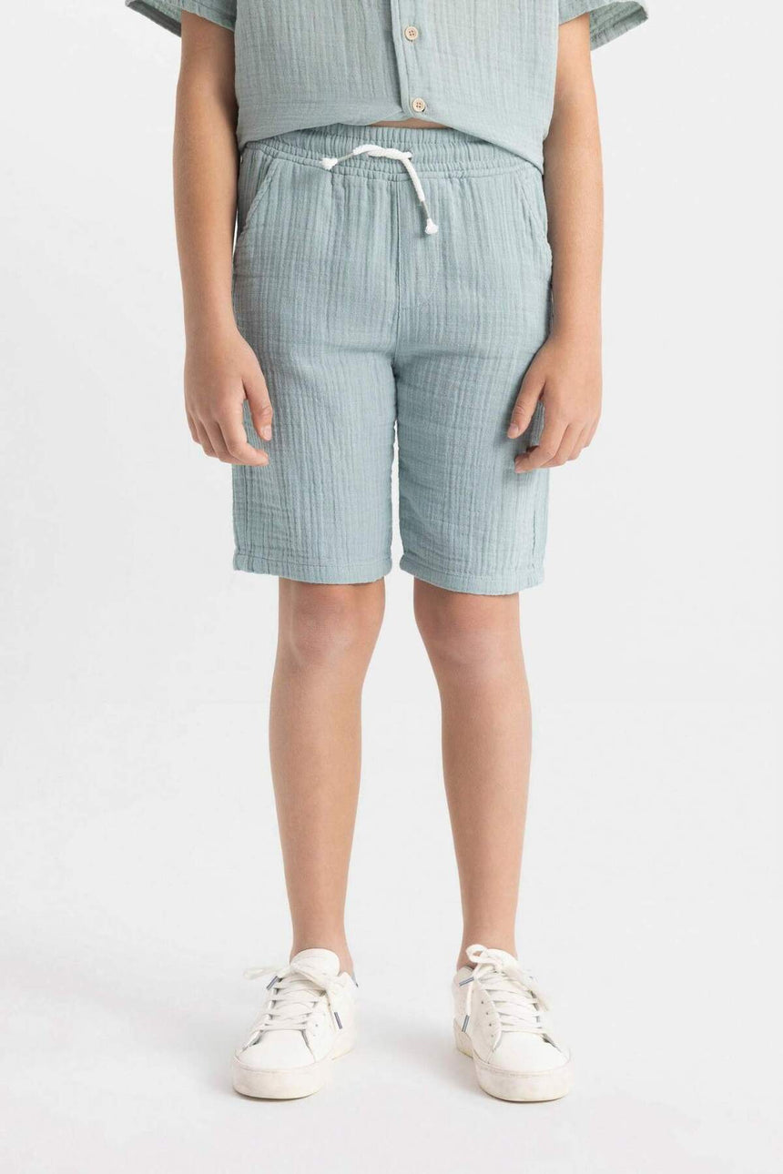 Defacto Çocuk Woven Bottom Z5370A6 - Yeşil