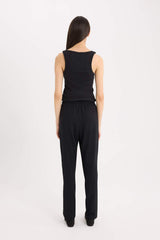 Defacto Kadın Trousers L3164Az - Siyah