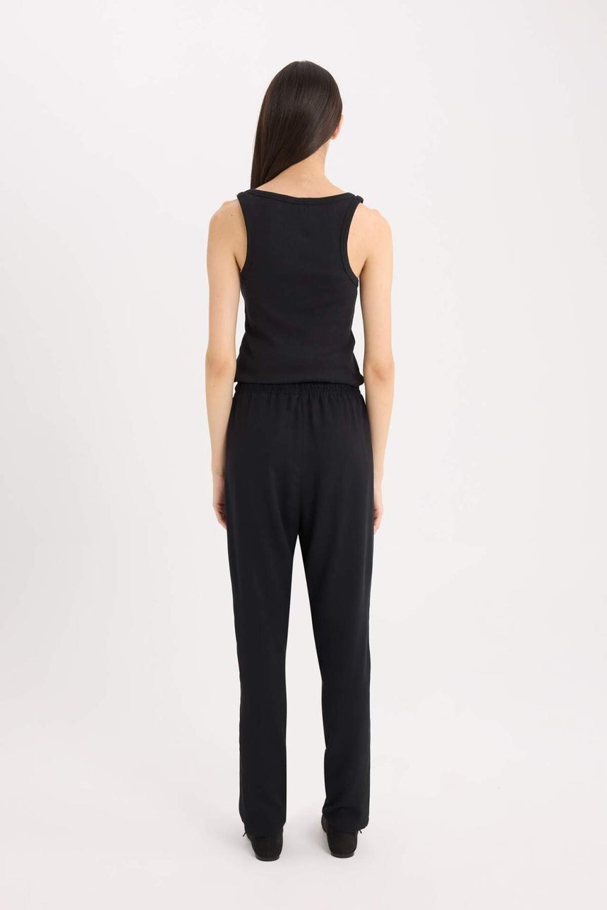 Defacto Kadın Trousers L3164Az - Siyah