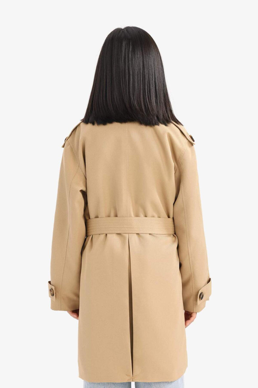 Defacto Çocuk Trenchcoat E7642A8 - Kahverengi