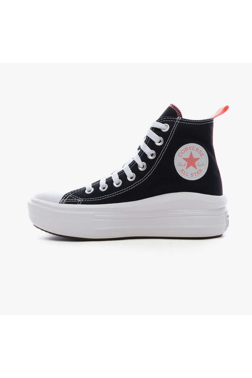 CONVERSE CHUCK TAYLOR ALL STAR MOVE PLATFORM CANVAS 271716C.001 - Siyah/Pembe