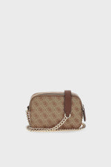 GUESS KADIN NOELLE CROSSBODY CAM HWBG7879140 - Kahverengi