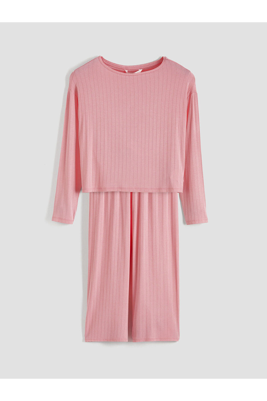 LC Waikiki Kadın Pijama Takımı W5KN11B8 - Pembe