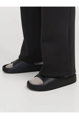 JACK&JONES JFWRIPPLE MOULDED SLIDER LN 12274637 - Antrasit