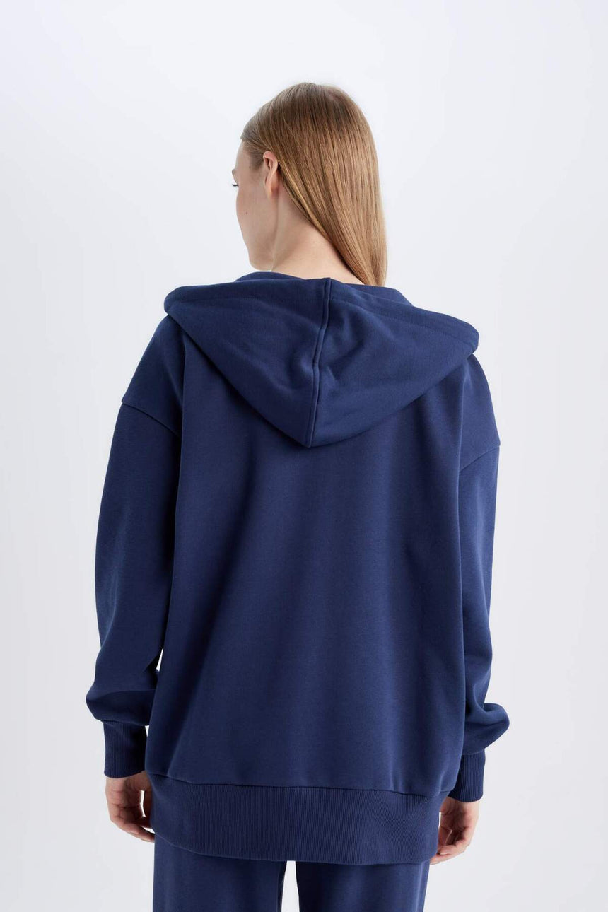 Defacto Kadın Cardigan V4233AZ - Koyu Lacivert