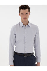 pierre cardin erkek dokuma gömlek 2126254 - Gri