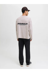JACK&JONES JPSTKANE BRADLEY UNCUFFED SWT PANTS NOOS 12279134 - Siyah