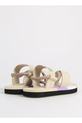 Benetton Kadın Sandalet BNI-10214 - Bej