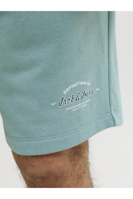 JACK&JONES JPSTGORDON BRANDON SWEAT SHORTS MID 12292136 - Mavi