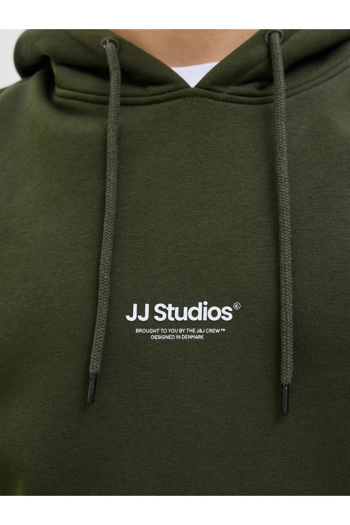 Jack & Jones Erkek Sweatshirt 12278789 - Koyu Yeşil