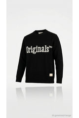 Jack & Jones Originals Montreal Erkek Triko Kazak 12310053 - Siyah