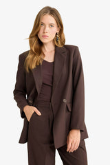 Defacto Kadın Blazer & Vest E7732AX - Kahverengi
