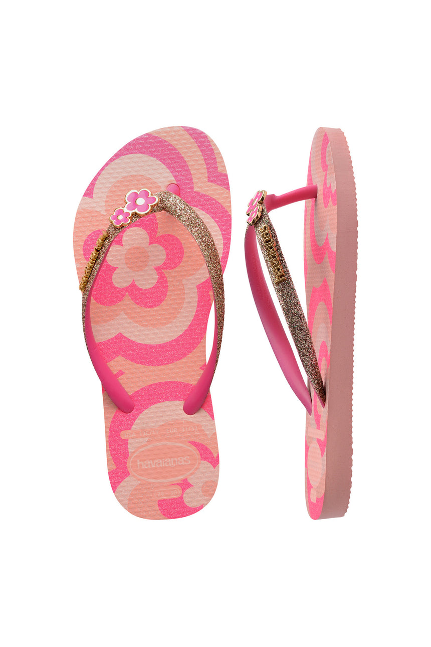 HAVAİANAS KIDS SLIM GLITTER II 4146976 - Pembe