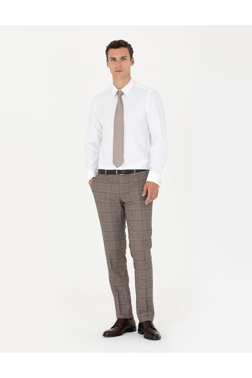 pierre cardin erkek dokuma gömlek 1760562 - Beyaz