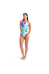 ARENA W ARENA ONE PLACEMENT SWIMSUIT TECH BACK 010671505 - Siyah