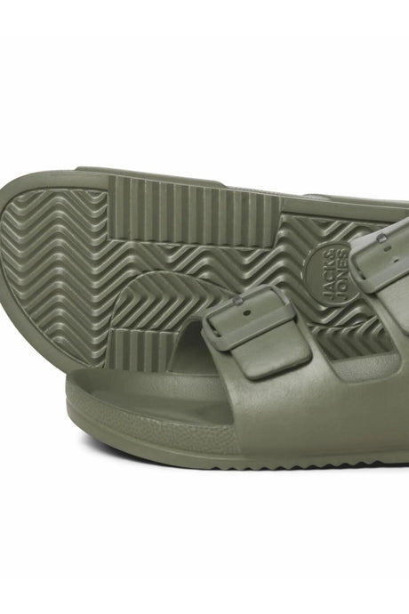 JACK&JONES JFWCROXTON MOULDED SANDAL NOOS 12204004 - Koyu Yeşil