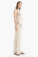 Defacto Kadın Beachwear B6888Ax - Ekru