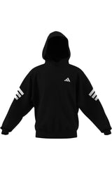 adidas Future Icons 3-Stripes Erkek Kapüşonlu Sweatshirt JD4827 - Siyah