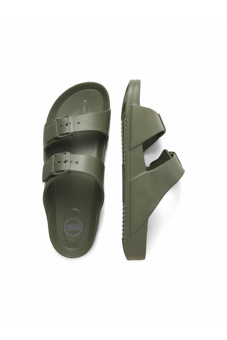 JACK&JONES JFWCROXTON MOULDED SANDAL NOOS 12204004 - Koyu Yeşil