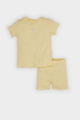 Defacto Çocuk Set C0021A5 - Sarı