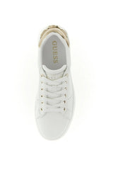 Guess Wesli Kadın Sneaker FLPWESELE12 - Beyaz/Altın Rengi