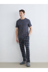 LC Waikiki Erkek Pijama Takımı S66351O8 - Antrasit
