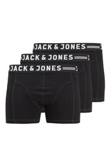 JACK&JONES JACHUEY TRUNKS 5 PACK NOOS PLS 12147591 - Siyah