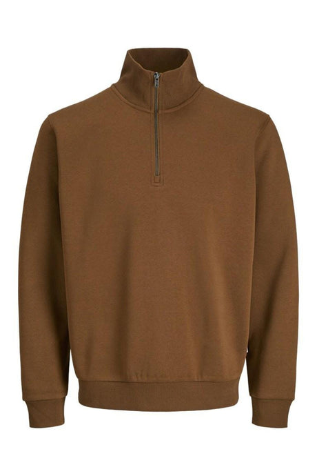 JACK&JONES SWEAT 12250747 - Kahverengi/ Turuncu
