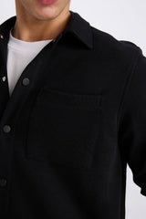 Defacto Erkek Overshirt D8876Ax - Siyah