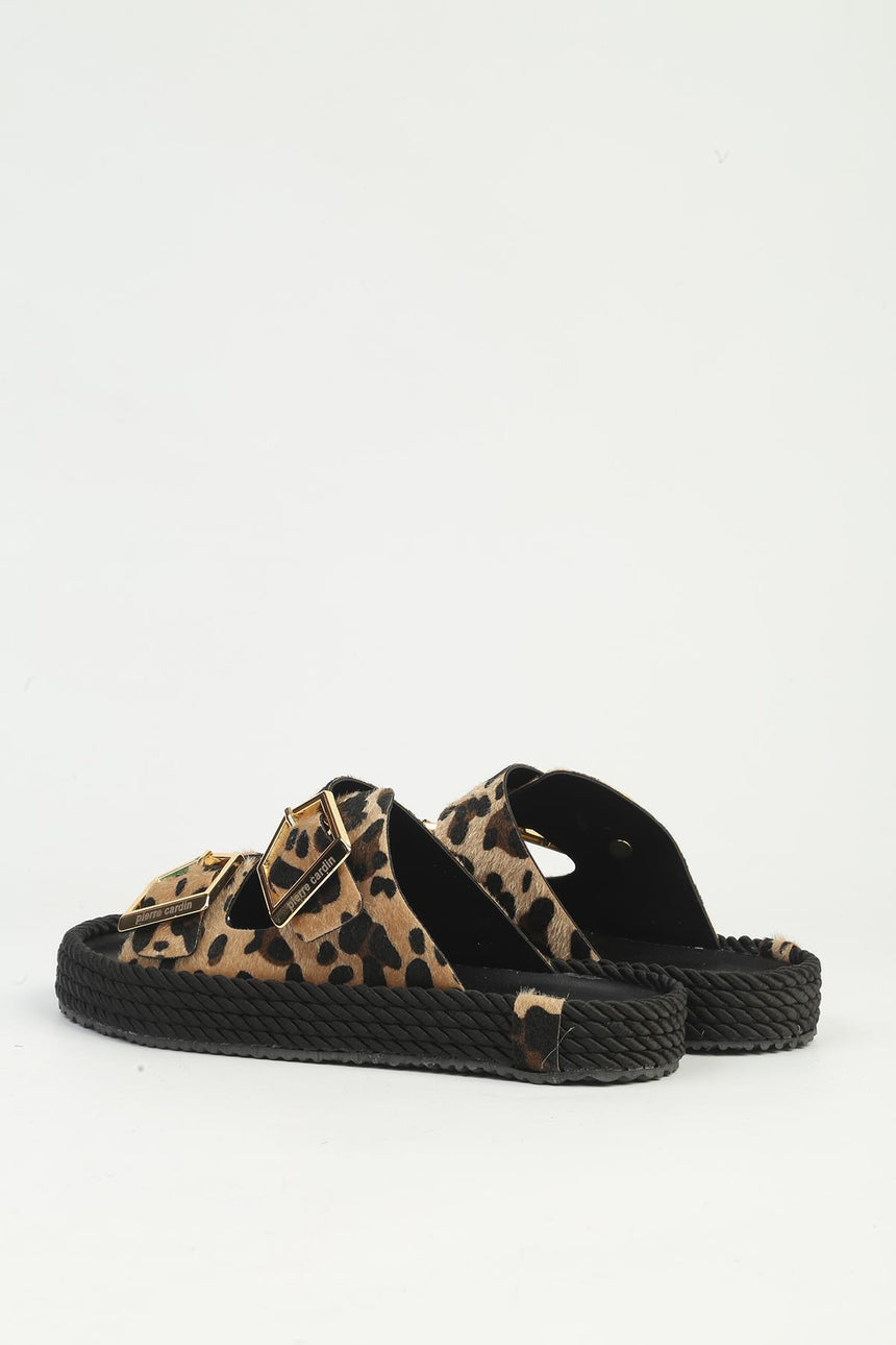 Pierre Cardin Kadın PC-55813-3076 - Siyah Leopar