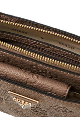 GUESS KADIN CRESIDIA II MINI XBO HWPD9888720 - Koyu Kahverengi
