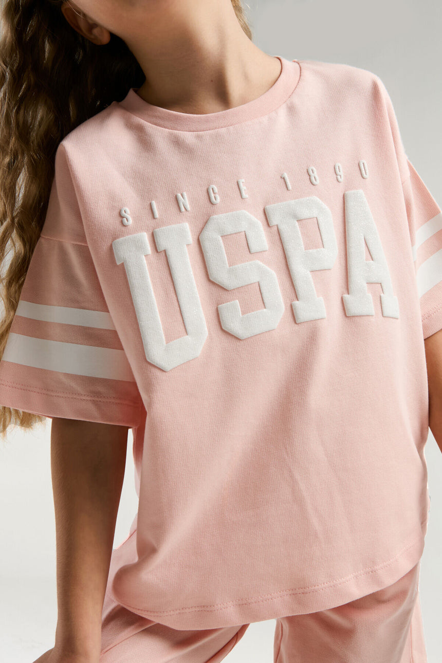 U.S. Polo Assn. Bermuda Takım US2091-4 - Somon