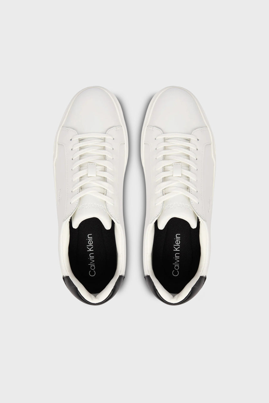 Calvin Klein Erkek CHUNKY CUPSOLE LACEUP LTH YM0YM01344 - Beyaz